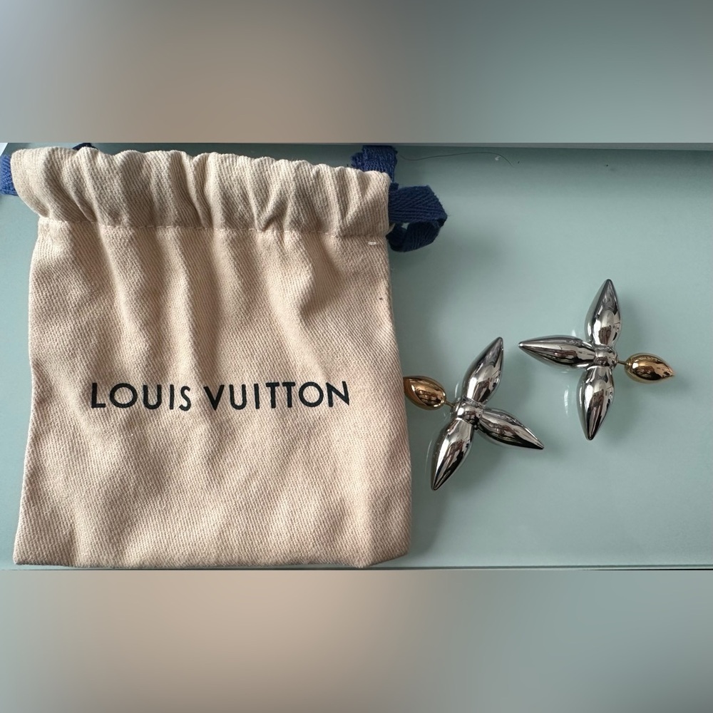 Louis Vuitton Louisette Earrings in large